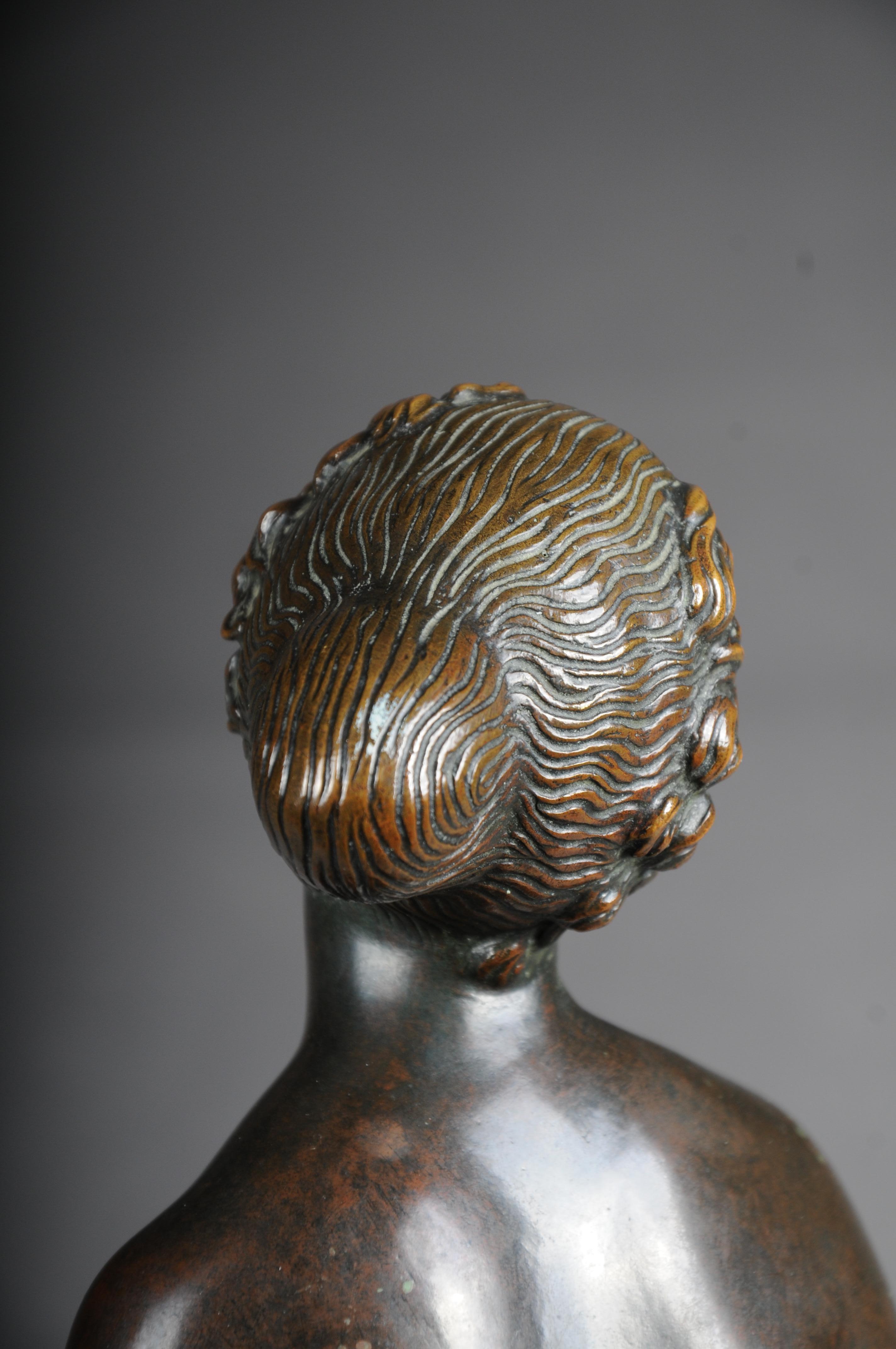 Bronze-Künstlerfigur „Naked Woman“ von Max D. Hermann Fritz im Angebot 10