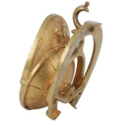 Bronze Ashtray with a Horseshoe and a Jockey’s Cap, Europe, End of 19th Century