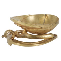 Bronze Ashtray with a Horseshoe and a Jockey’s Cap, Europe, End of 19th Century