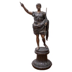 Bronze „Augustus der Prima Porta“ aus Bronze nach der Antike