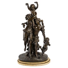 Bronze "Bacchae and Cupid"