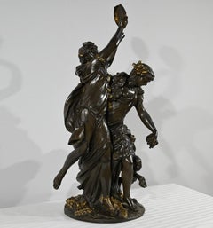 Bronze sculpture “Bacchanal”, after Clodion – 2nd part of the 19th century