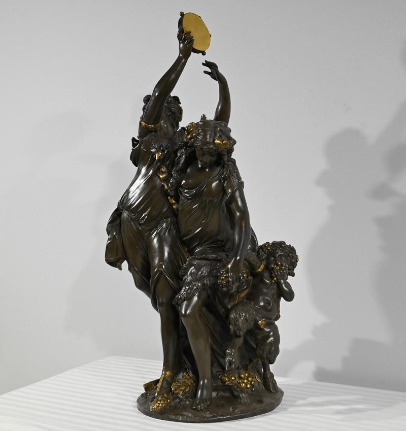 Francese Scultura in bronzo 