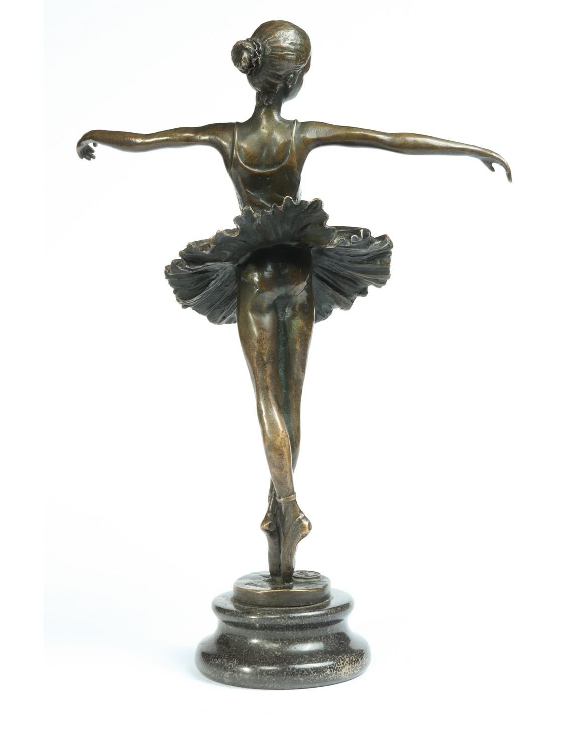 Ballerine en bronze de J B Deposee Garanti Paris, vers 1910 Excellent état - En vente à Paddock Wood, Kent