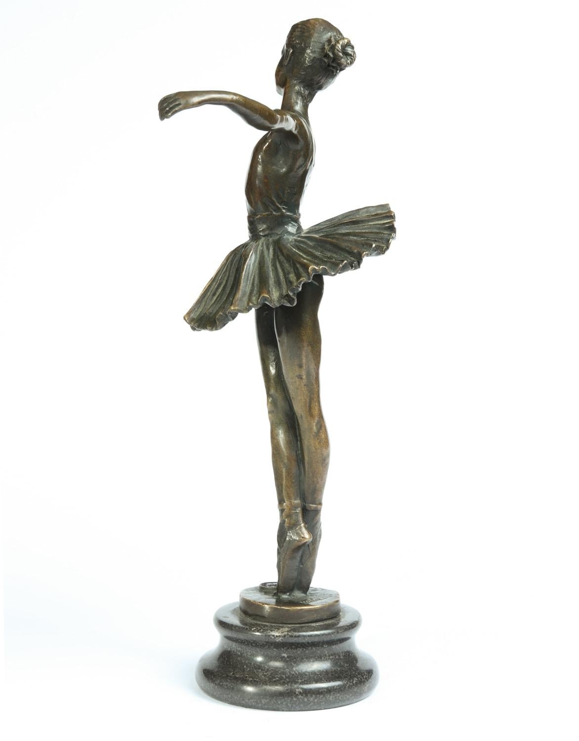 Bronze Ballerine en bronze de J B Deposee Garanti Paris, vers 1910 en vente
