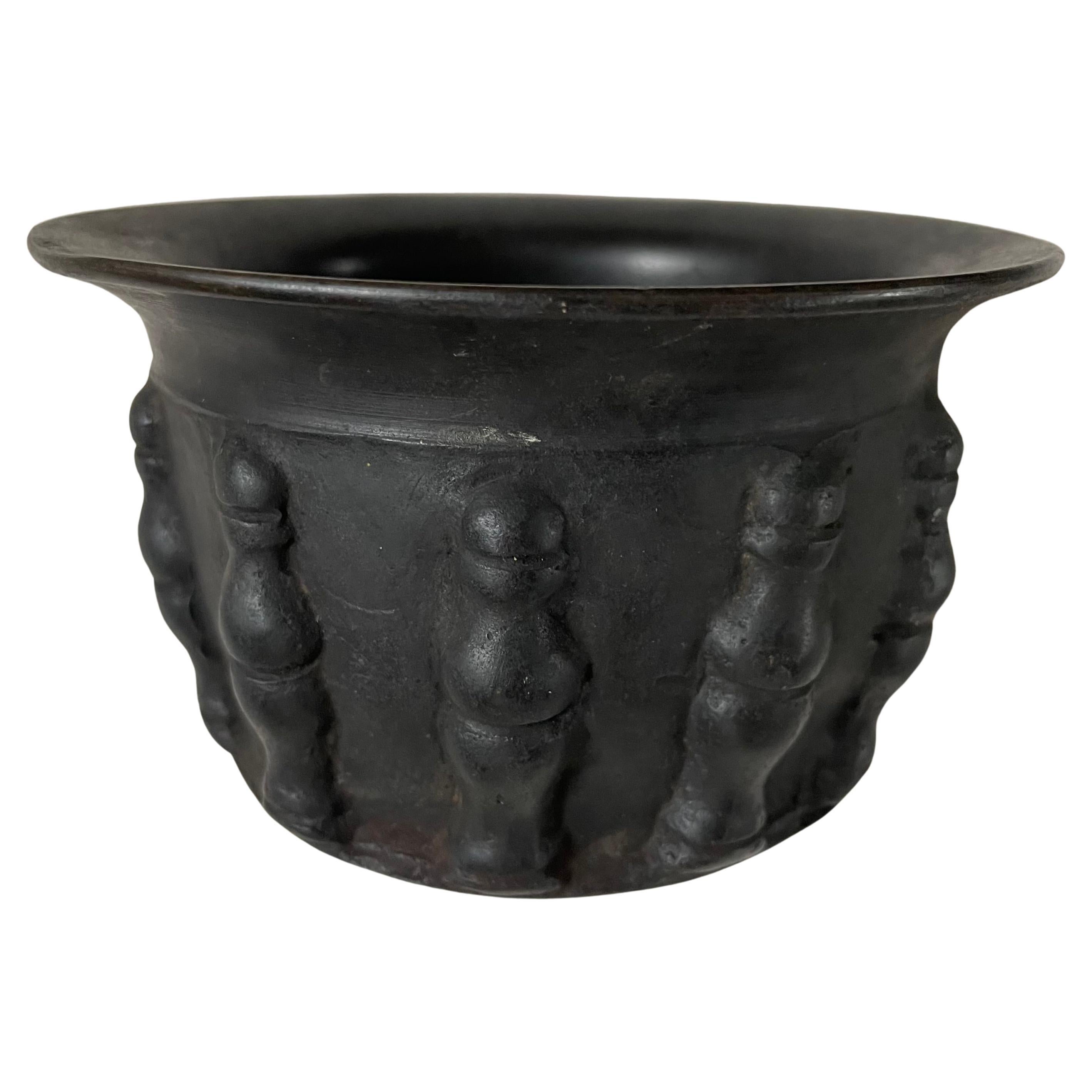 Bronze Baluster Bowl For Sale