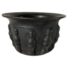 Antique Bronze Baluster Bowl