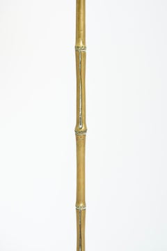 Bronze Bamboo Floor Lamp