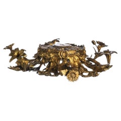 Socle en bronze représentant Napoléon III – XIXe siècle