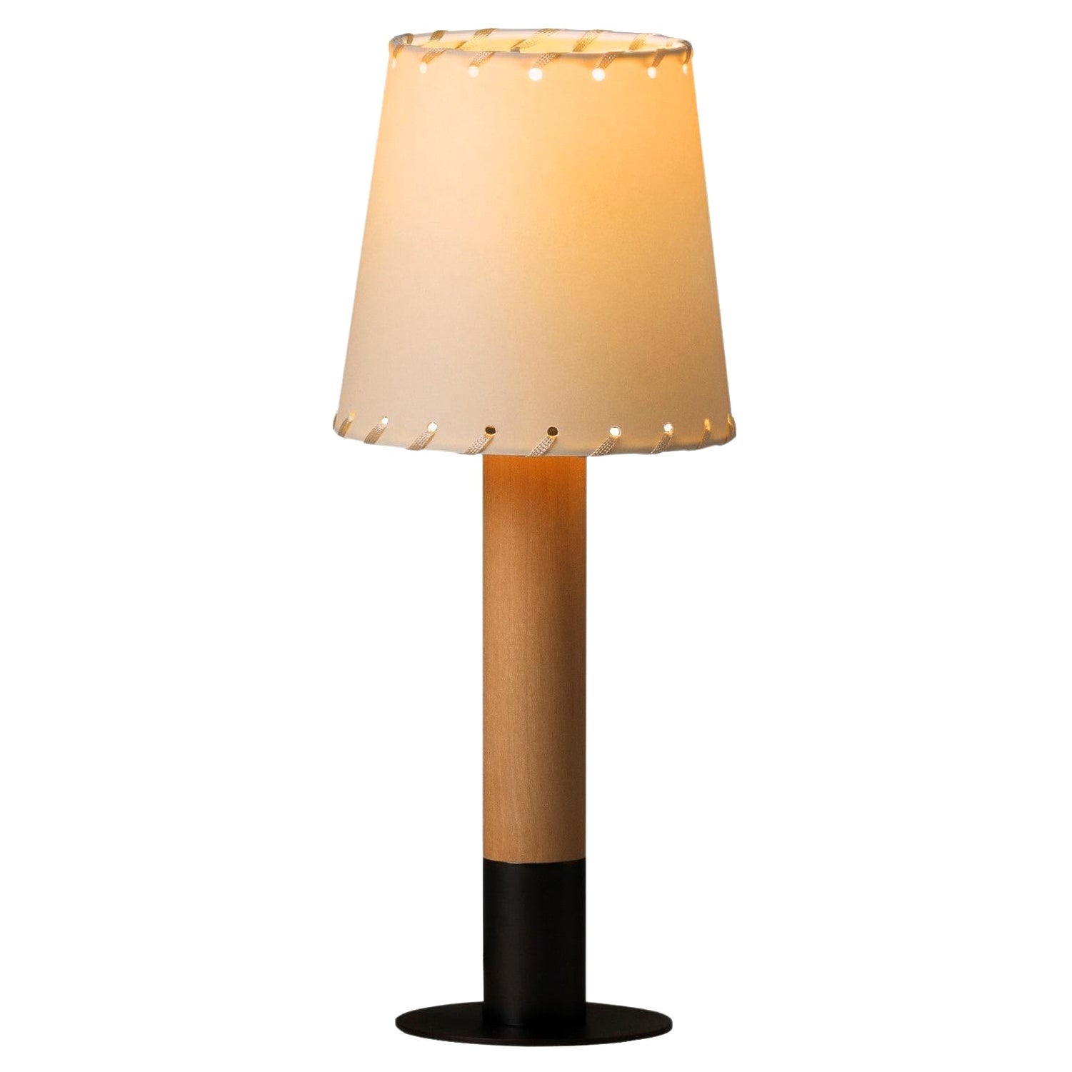 Lampe de table Básica Mínima en bronze de Santiago Roqueta, Santa & Cole