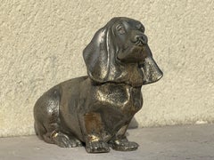 Bronze, Basset Hound, XXth century
