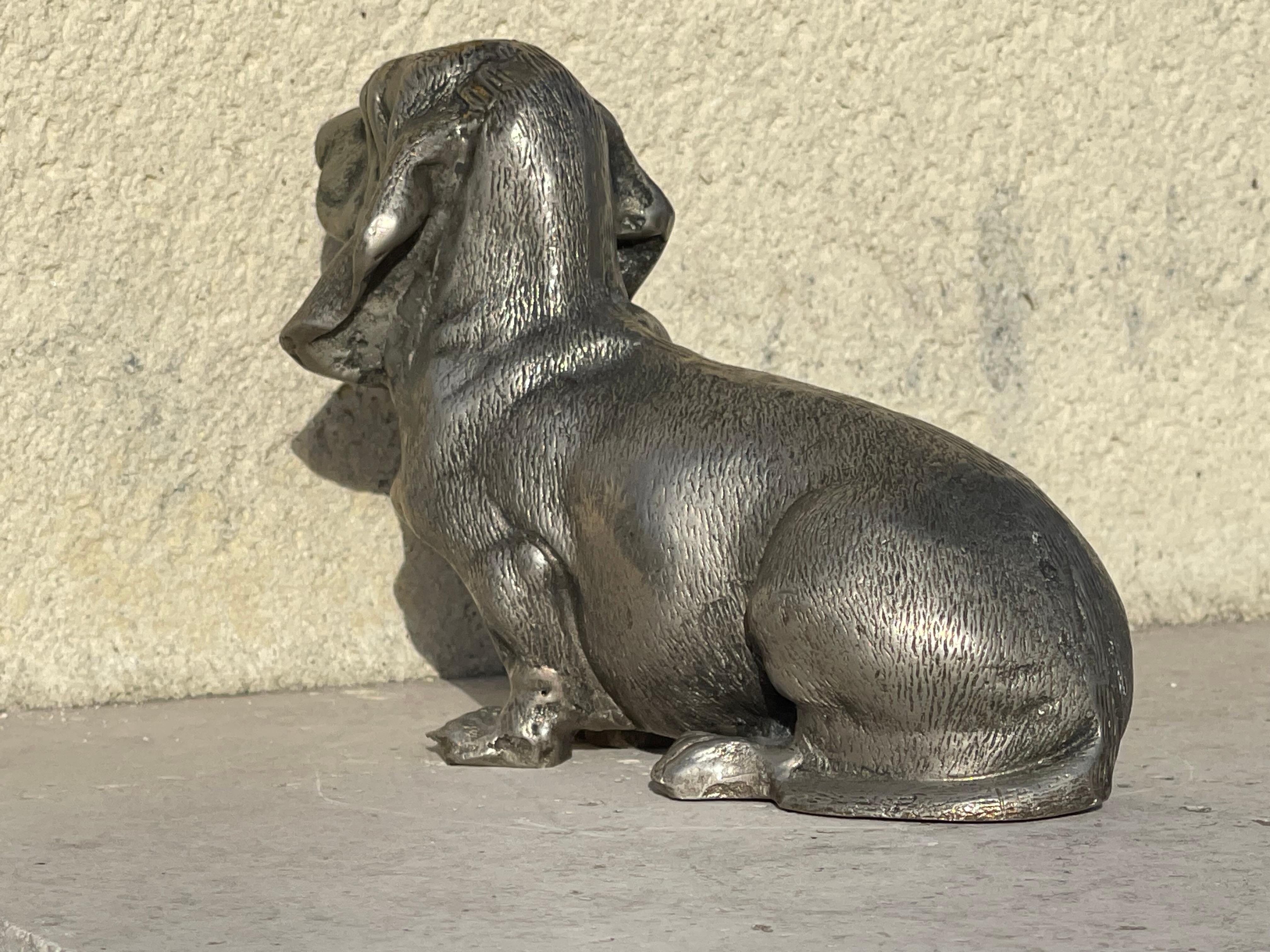 20ième siècle Bronze, Basset Hound, XXe siècle en vente