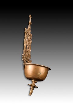 Bassin en bronze pour Sainte eau, Espagne, 17ème siècle