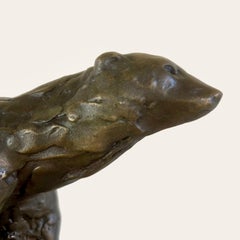 Ours en bronze d'après François Pompon
