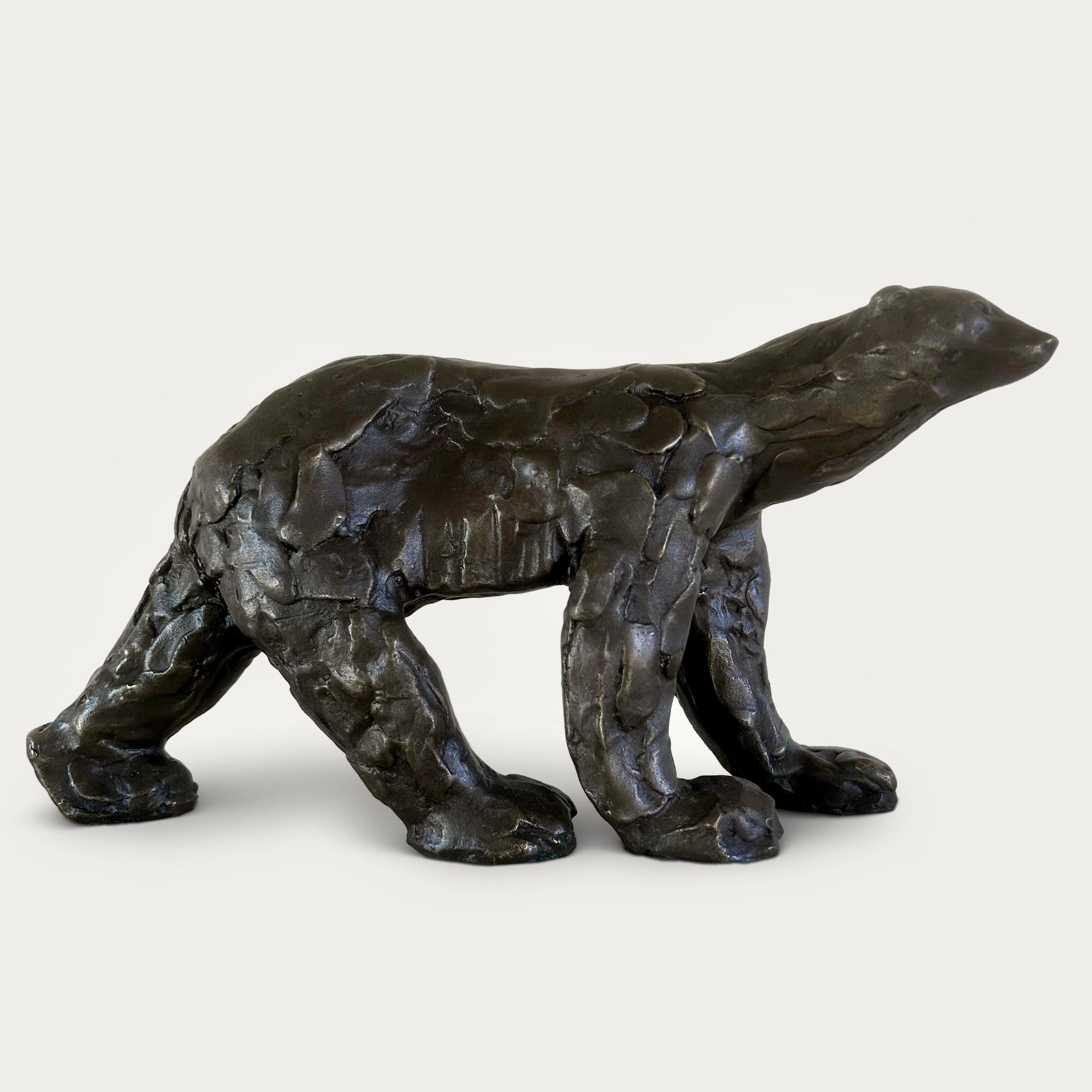Francese Orso di bronzo di Francois Pompon in vendita