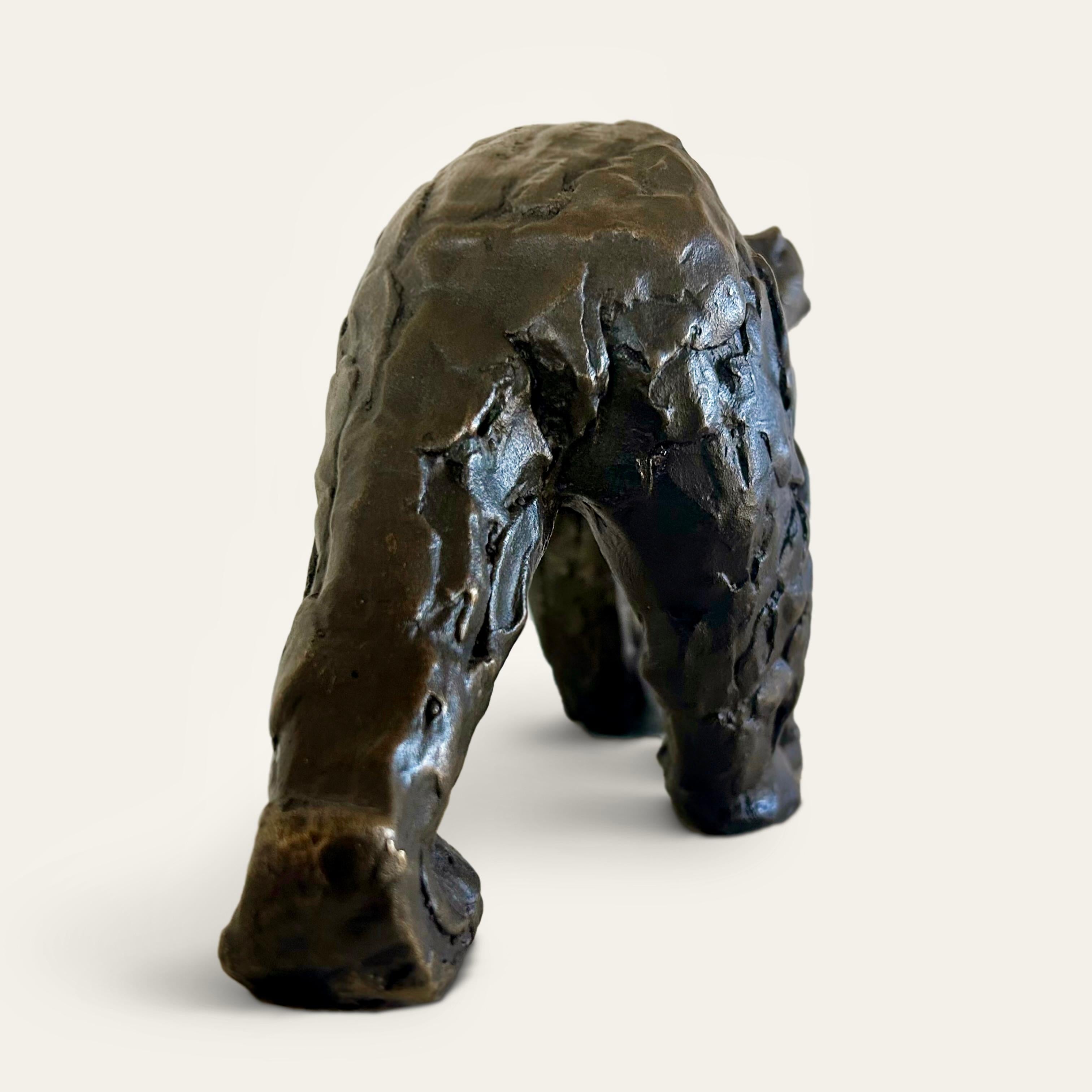 XX secolo Orso di bronzo di Francois Pompon in vendita