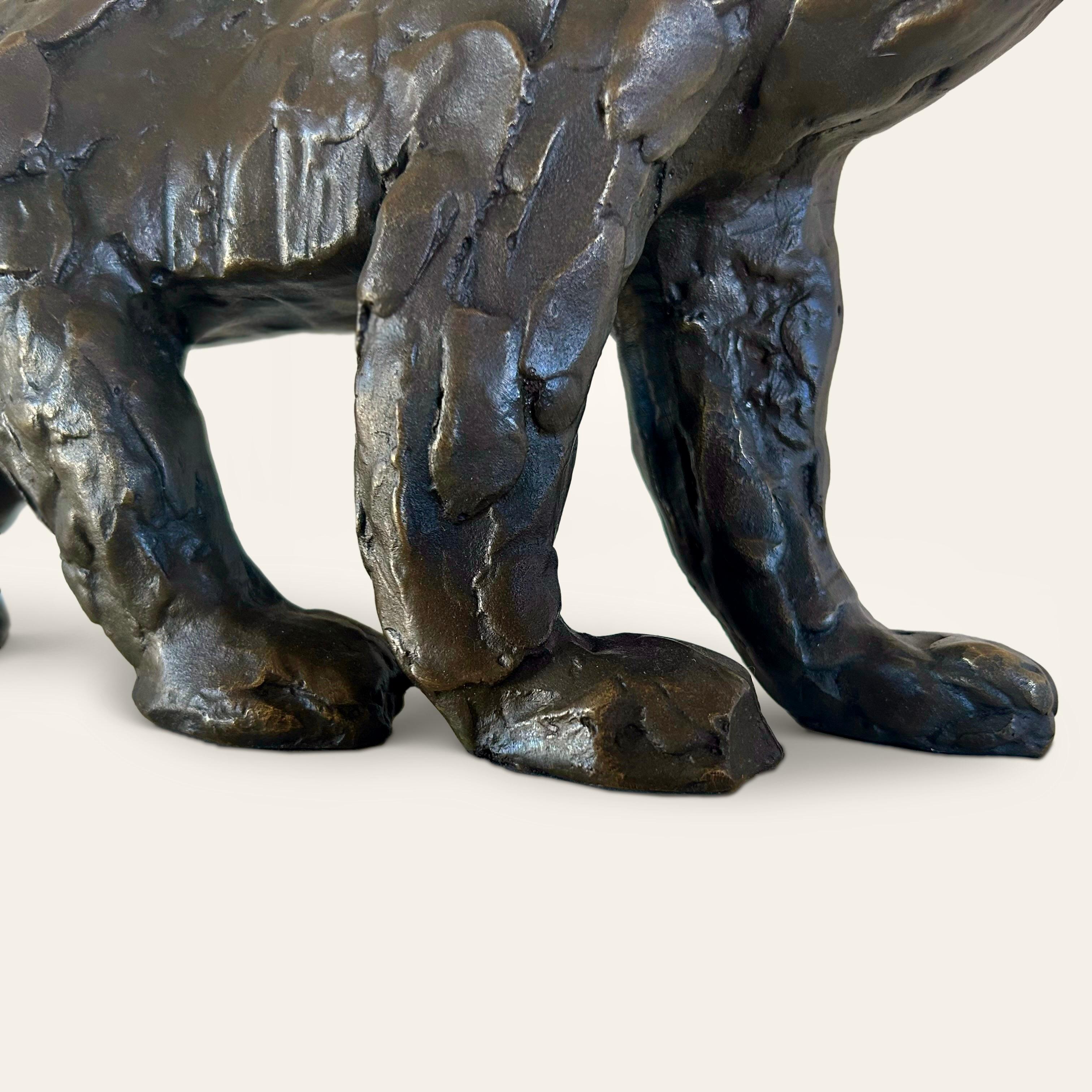 Bronzo Orso di bronzo di Francois Pompon in vendita
