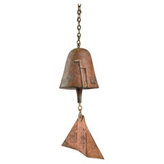 Campana de Bronce de Paolo Soleri para Arcosanti, Firmada Años 60