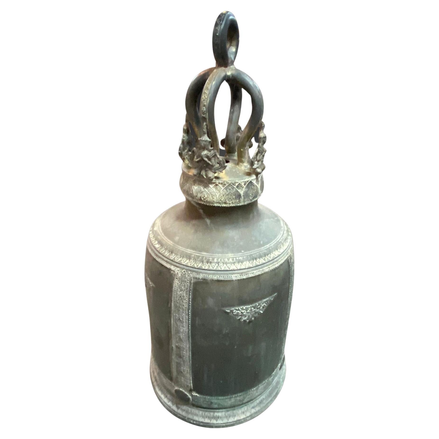 Bronze Bell, India, 20th Century For Sale