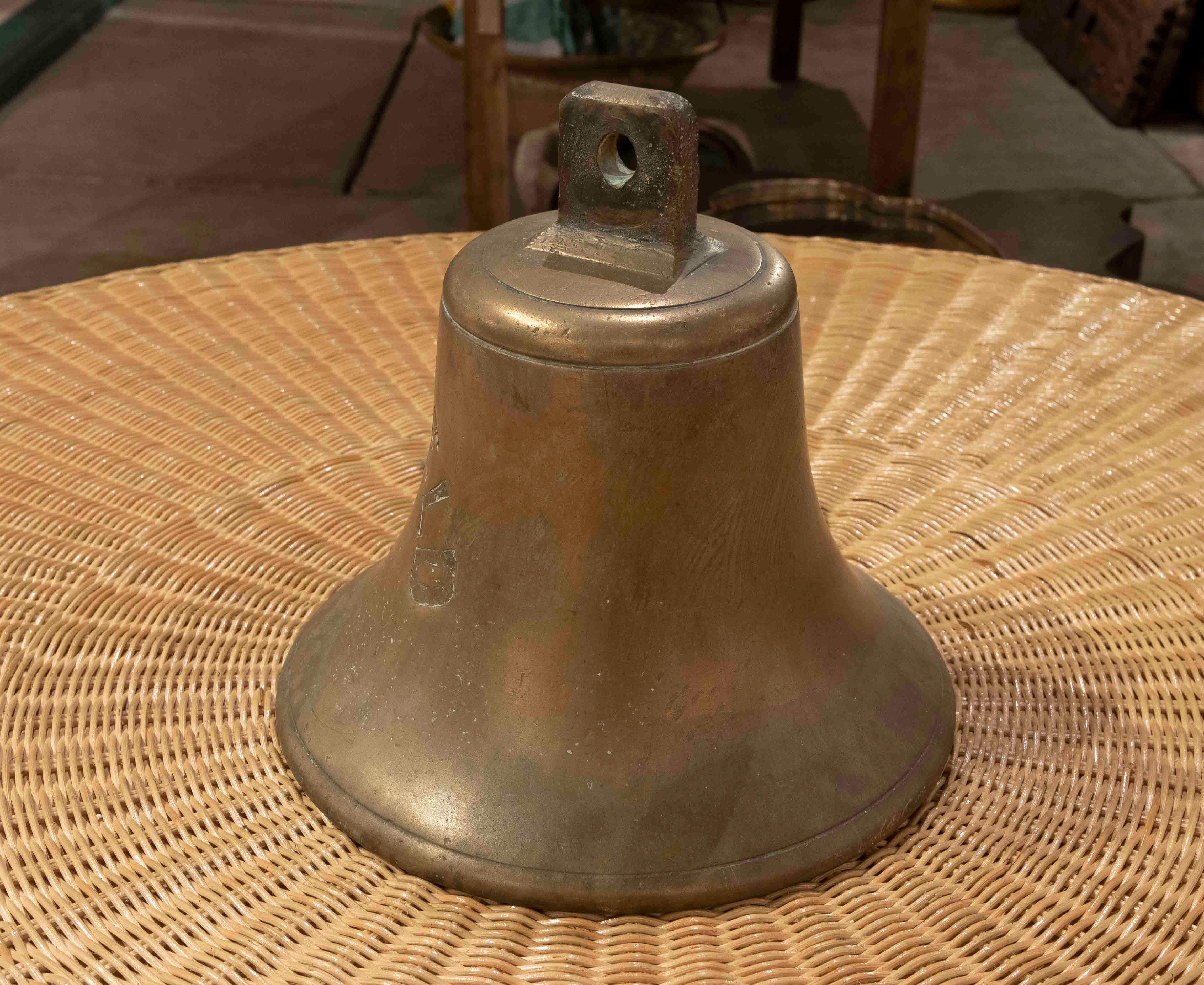 Bronze Bell with Name Inscribed 