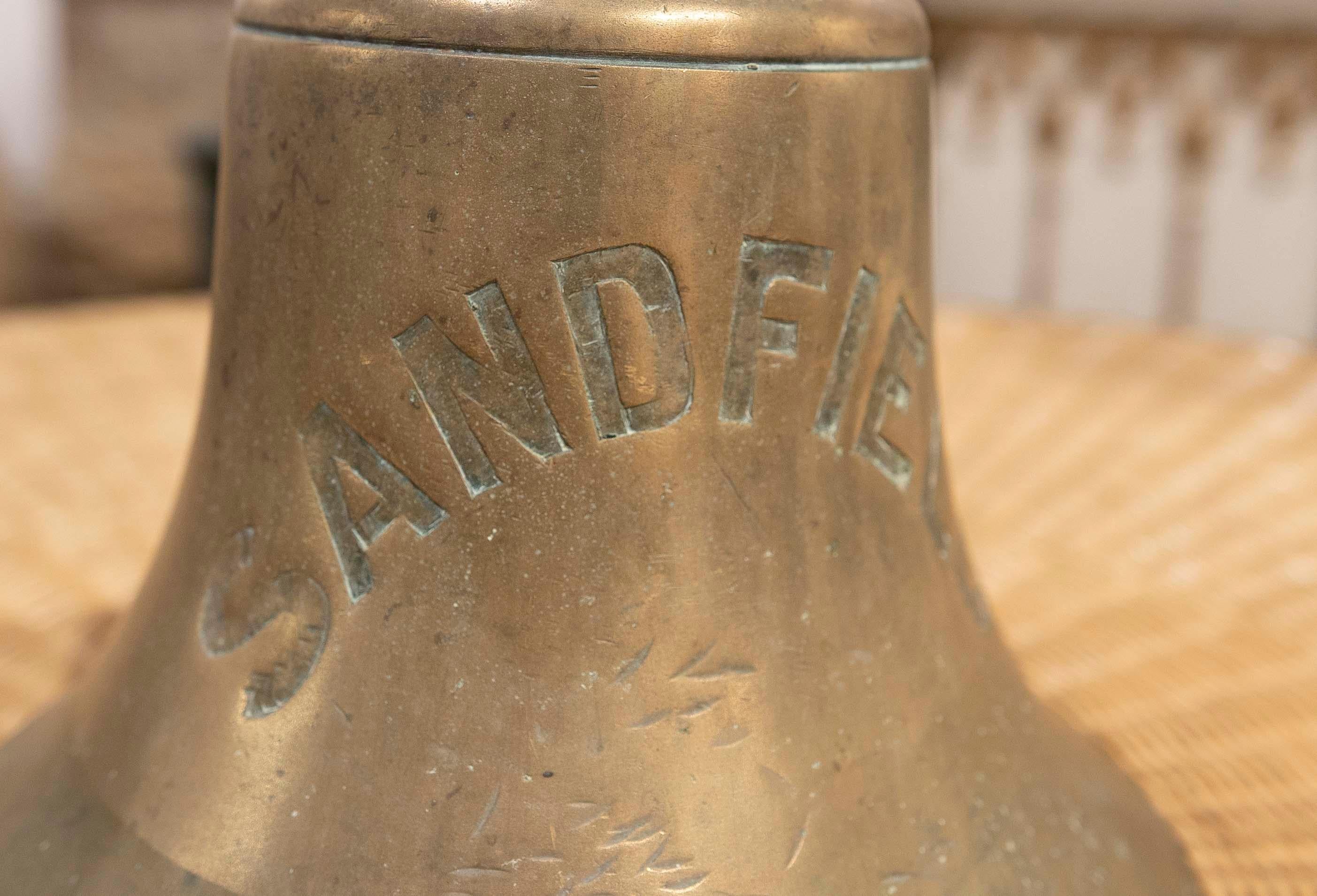 Bronze Bell with Name Inscribed 