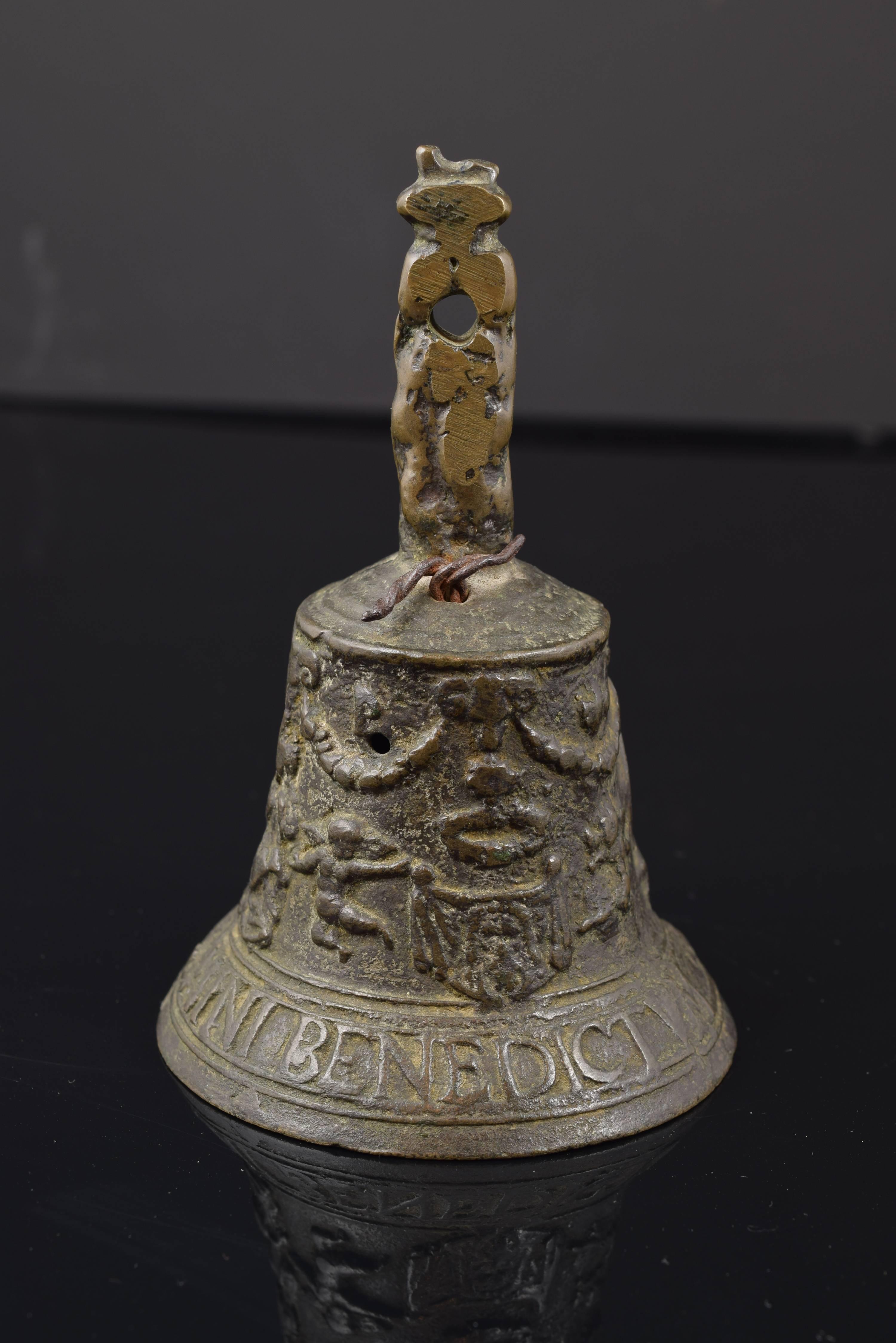 Belgian Bronze Bell, Mechelen, 16th Century