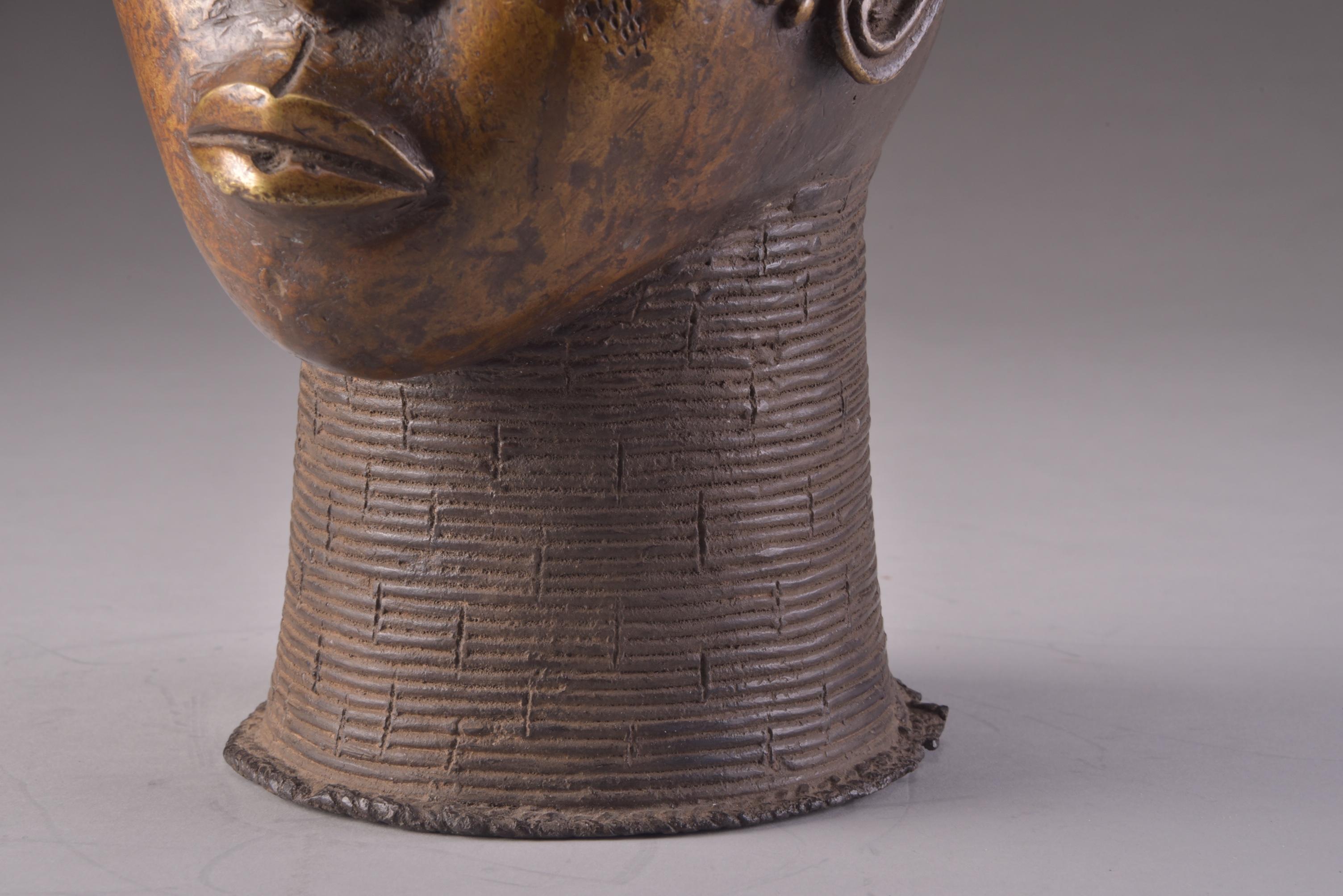 Bronze Benin Head 4