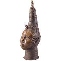 Bronze Benin Head