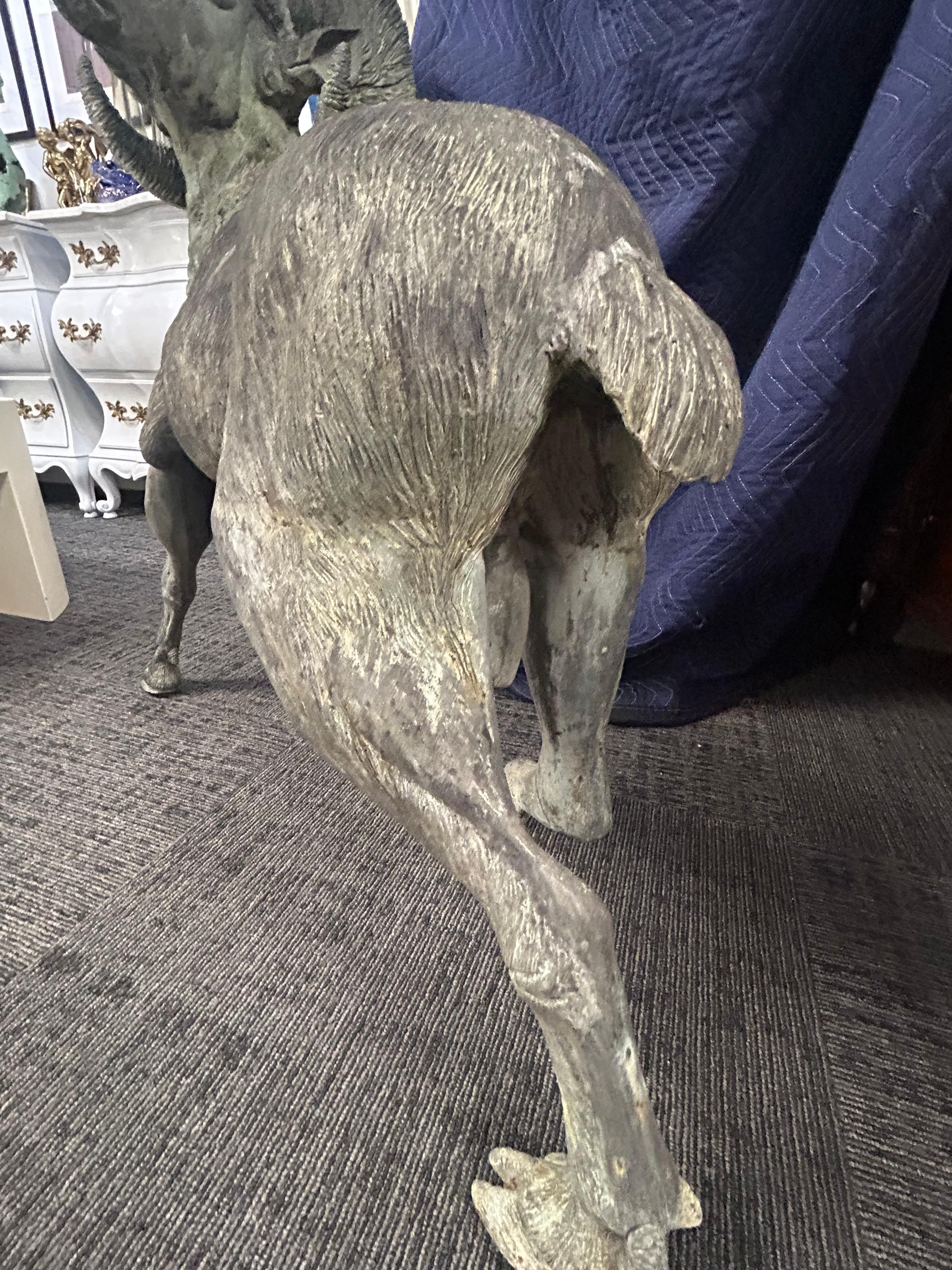 Bronze, bighorn, sheep . Life-size. For Sale 11