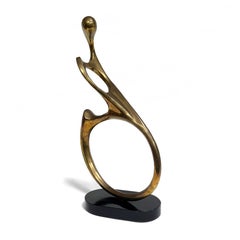 Bronze Biomorphic Abstract Sculpture