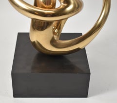 Sculpture biomorphique en bronze d'Antonio Grediaga Kieff