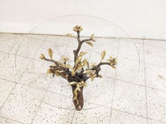 Bronze Bird Coffee Table by Willy Daro, 1970s