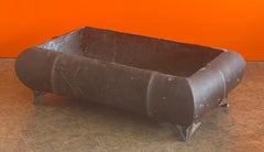 Bronze Bird of Paradise Motiff Planter / Ikebana