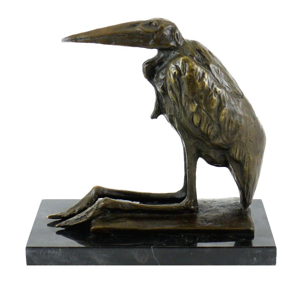 Francese Scultura di uccello in bronzo nel gusto di Rembrandt Bugatti in vendita