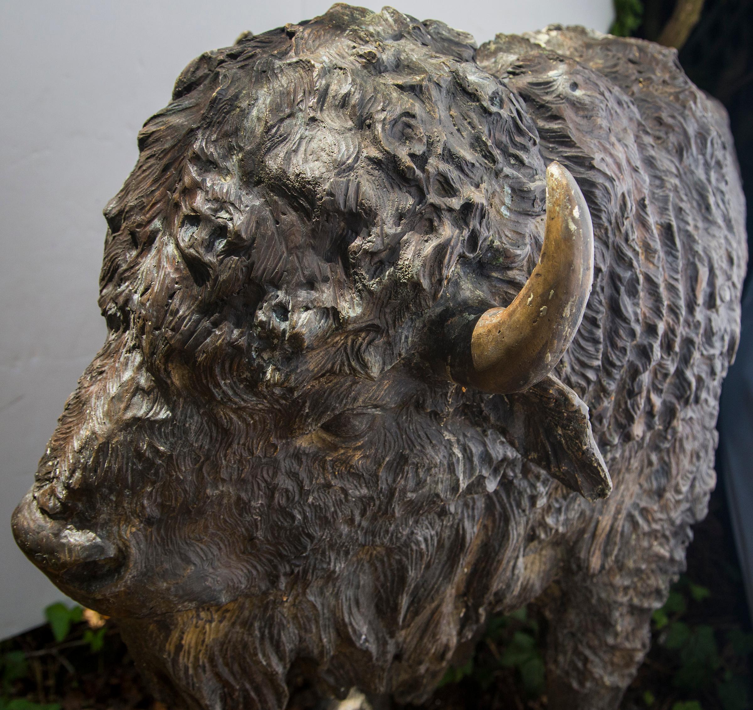 bison statues for sale