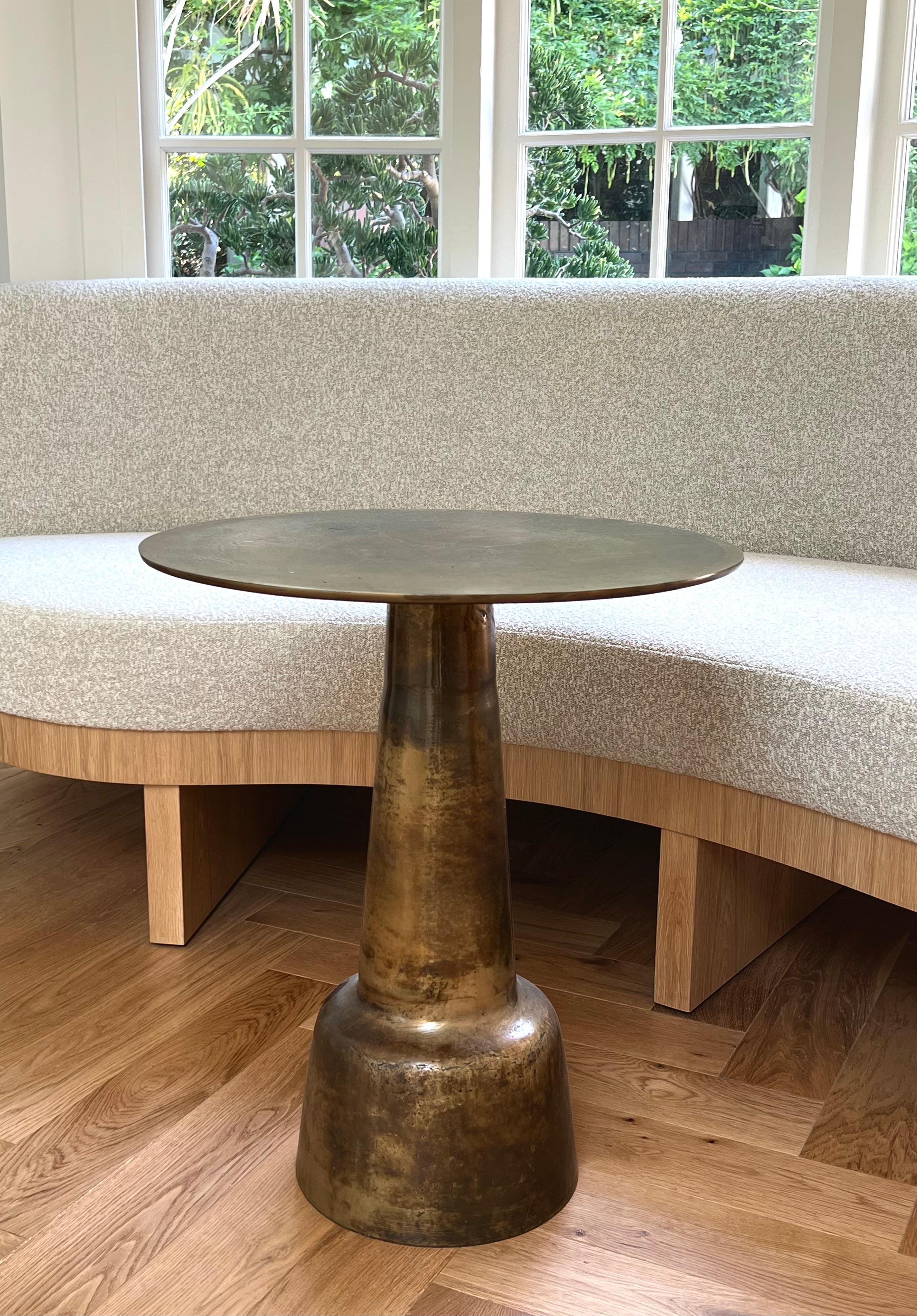 Contemporary Bronze Bistro Table For Sale