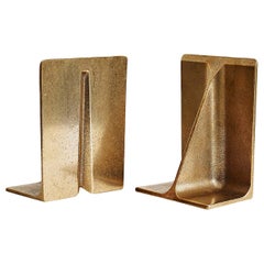 Bronze Bookends by Henry Wilson