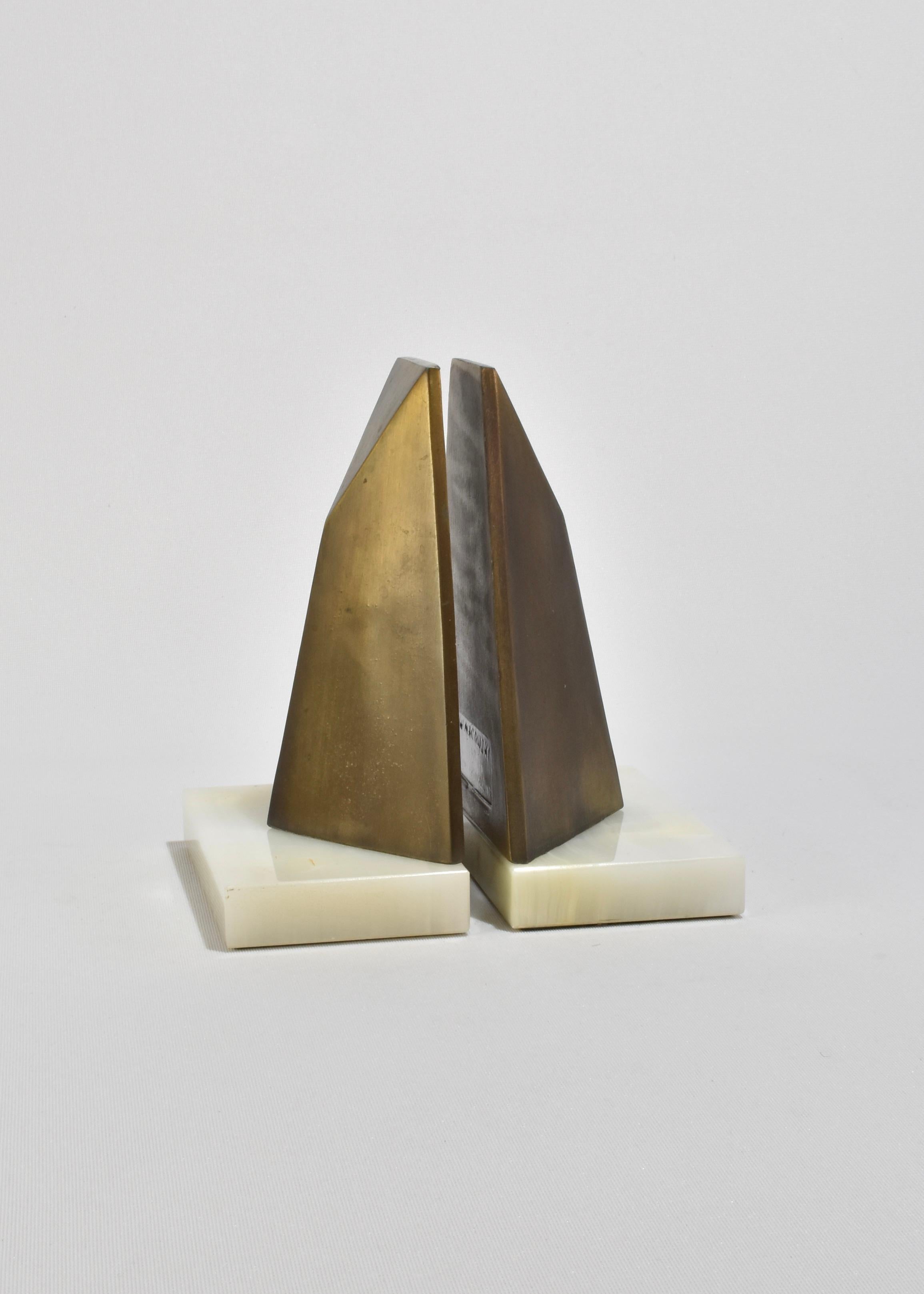 Bronze Bookends 1