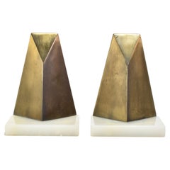 Bronze Bookends