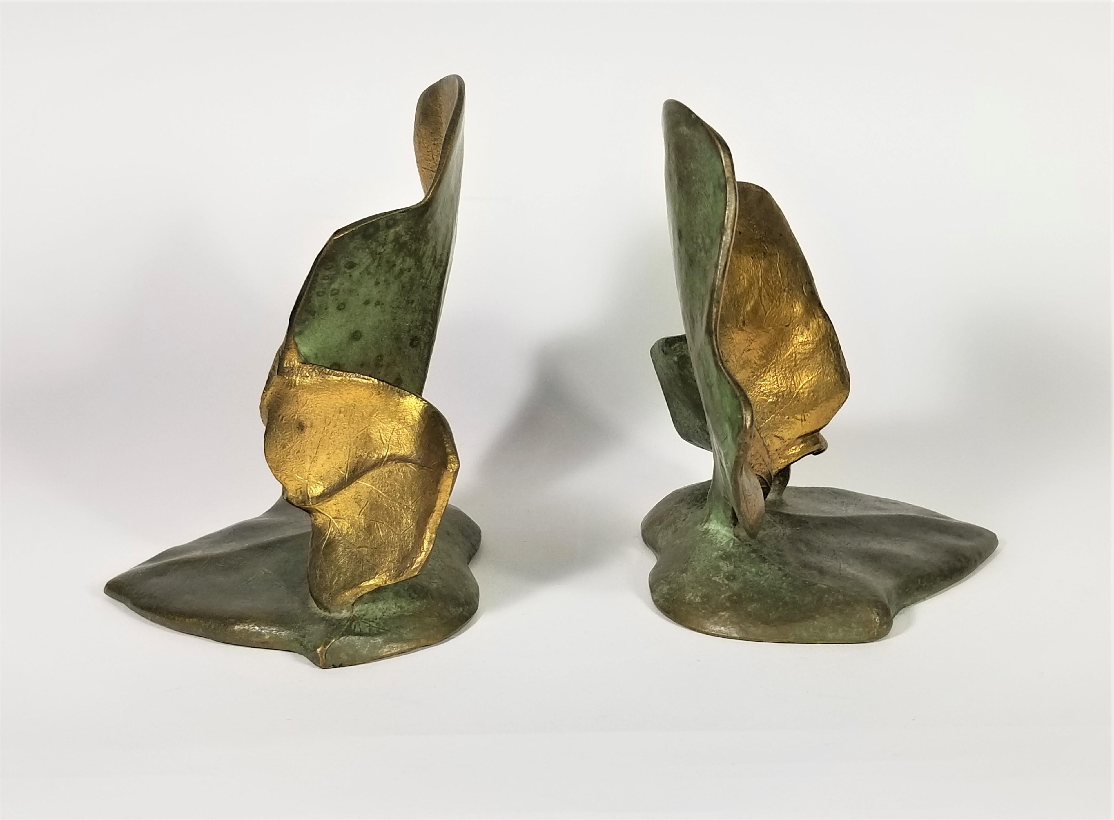 Bronze Bookends Vintage 1930s  For Sale 8