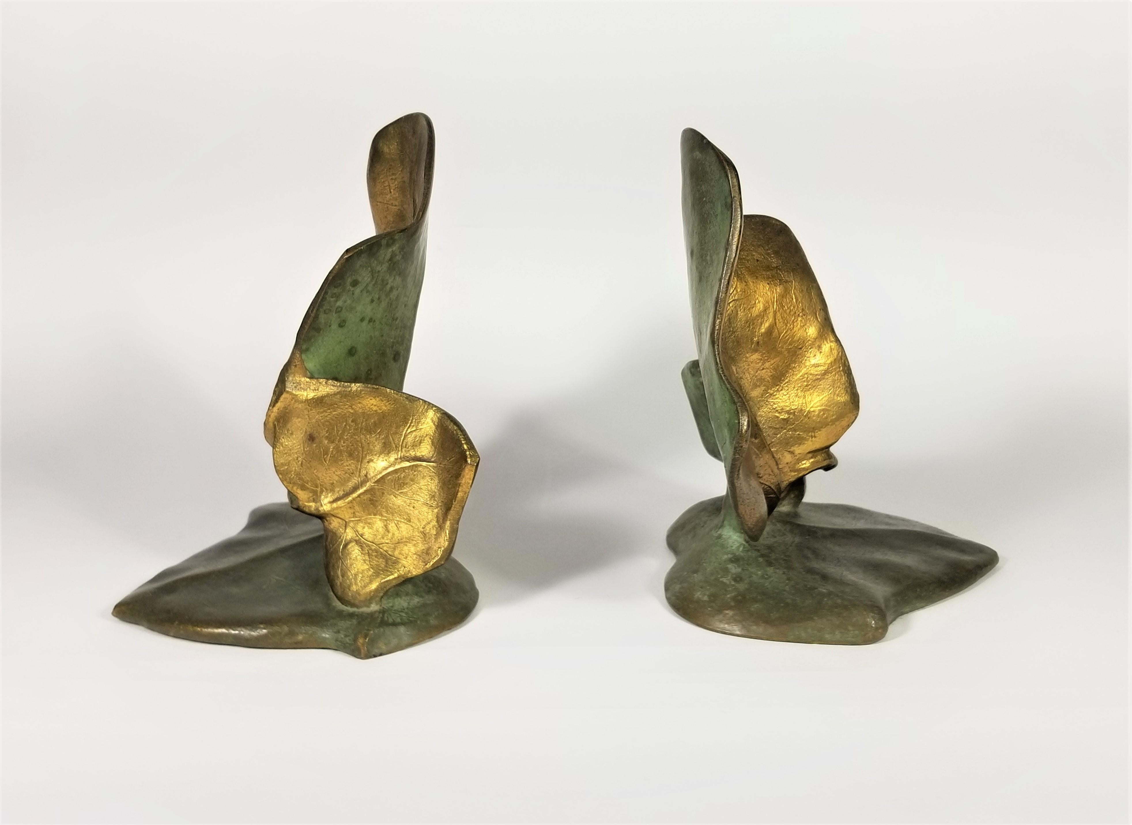 Bronze Bookends Vintage 1930s  For Sale 1