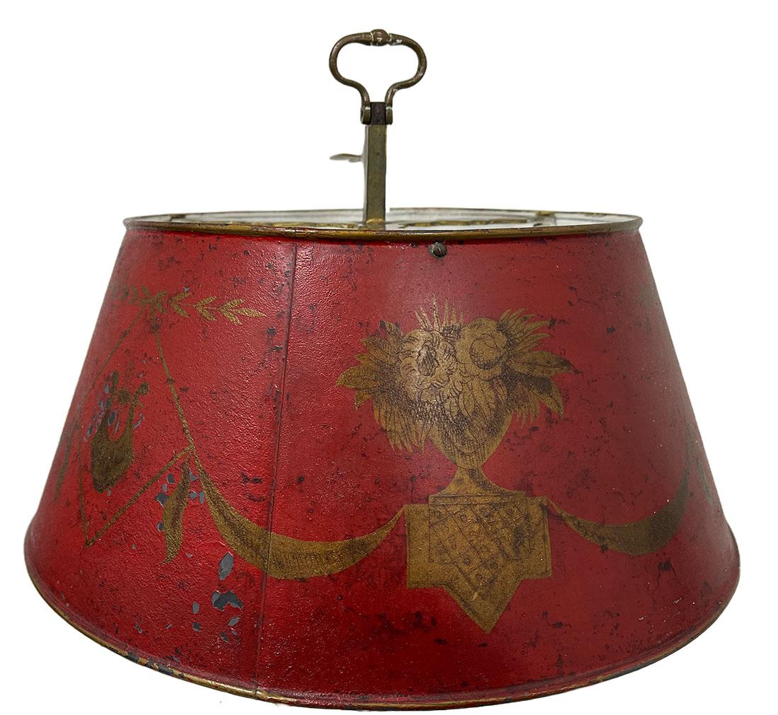 Bronze Bouillotte Lamp, France, circa 1800 For Sale 2
