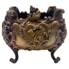 Antique Bronze Bowl by Antonio Pandiani from the 1800s