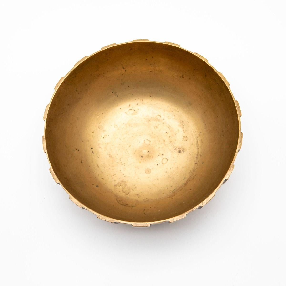 Ciotola in bronzo di Emil Lausen In condizioni buone in vendita a Kastrup, DK