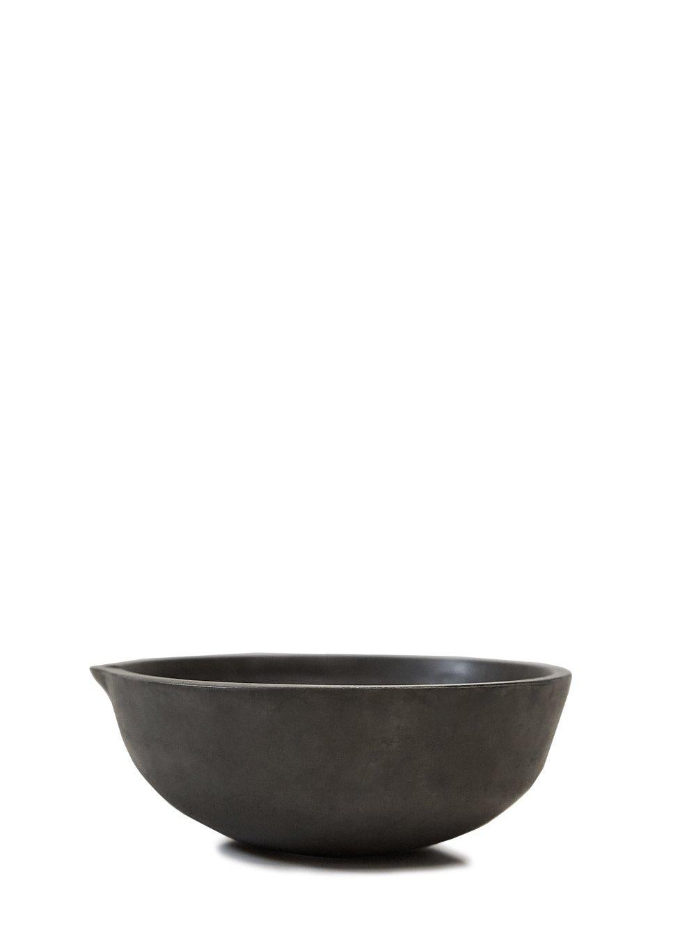 Bronze bowl by Rick Owens
2007
Dimensions: L 14 x W 14 x H 8 cm
Materials: Bronze
Weight: 1.5 kg

Available in Black finish or Nitrate (Dark Brown) finish, please contact us.

Rick Owens is a California-born fashion and furniture has developed a