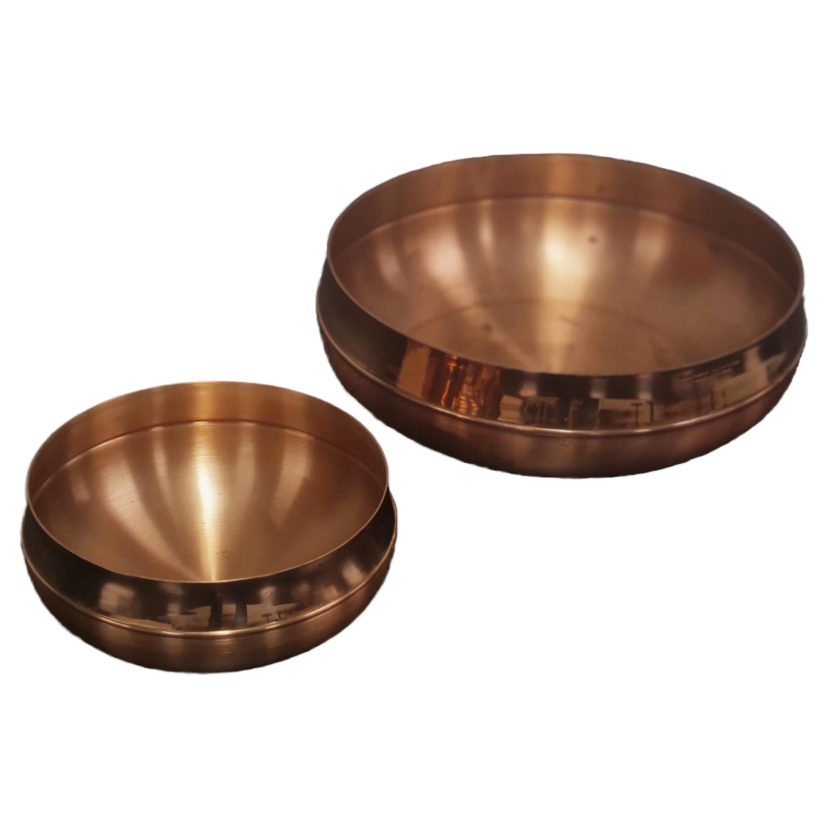 Bronze bowls by Tapio Wirkkala Models 446-448