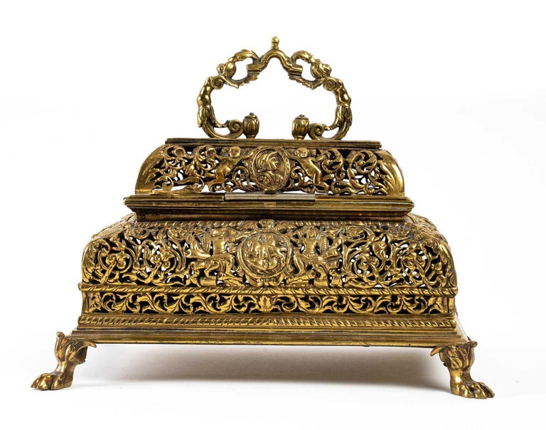 Bronze Box, Napoleon III Period For Sale 1