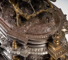 Bronze Box Signed Jules Moigniez