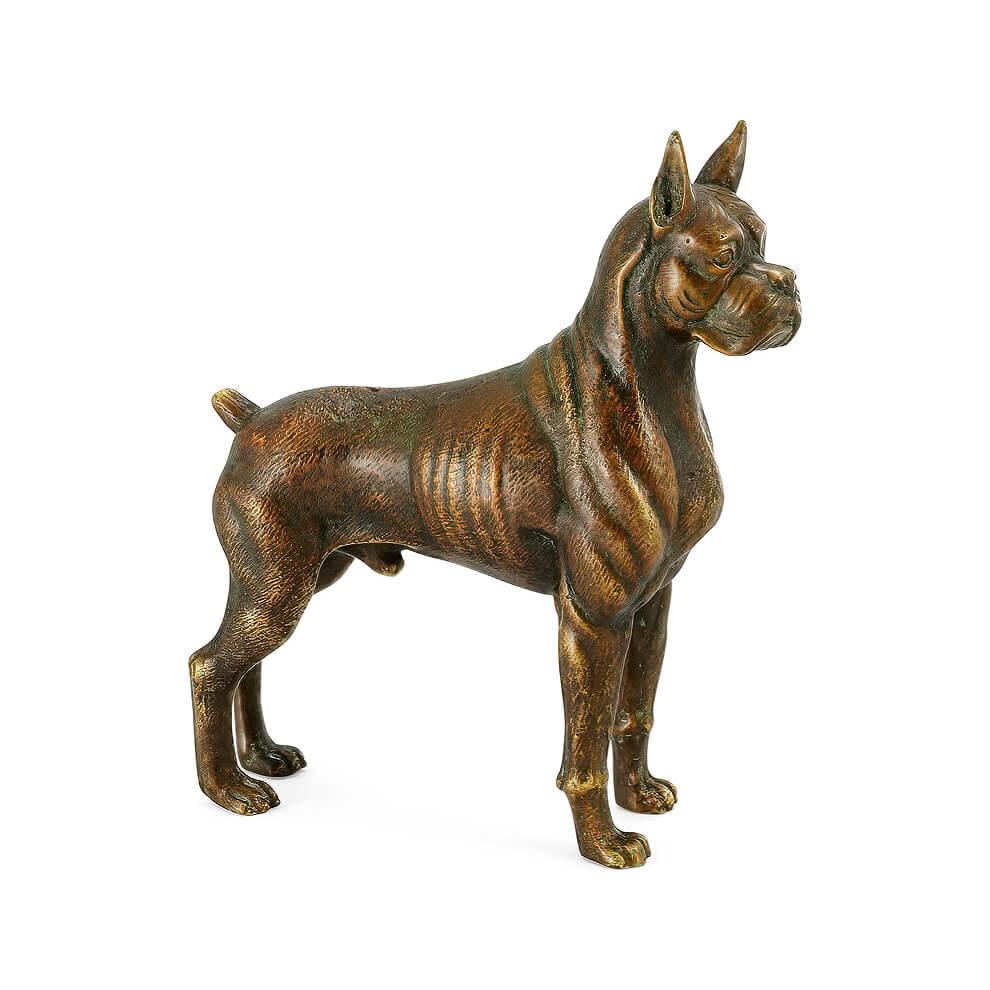 Georgian Bronze Boxer Dog