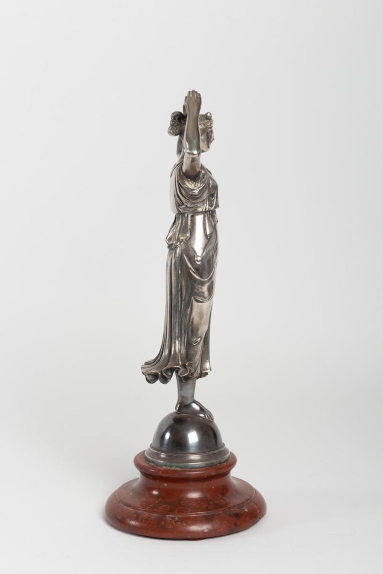 Bronze Bronze Sculpture, Marble Base, 1930 For Sale at 1stDibs